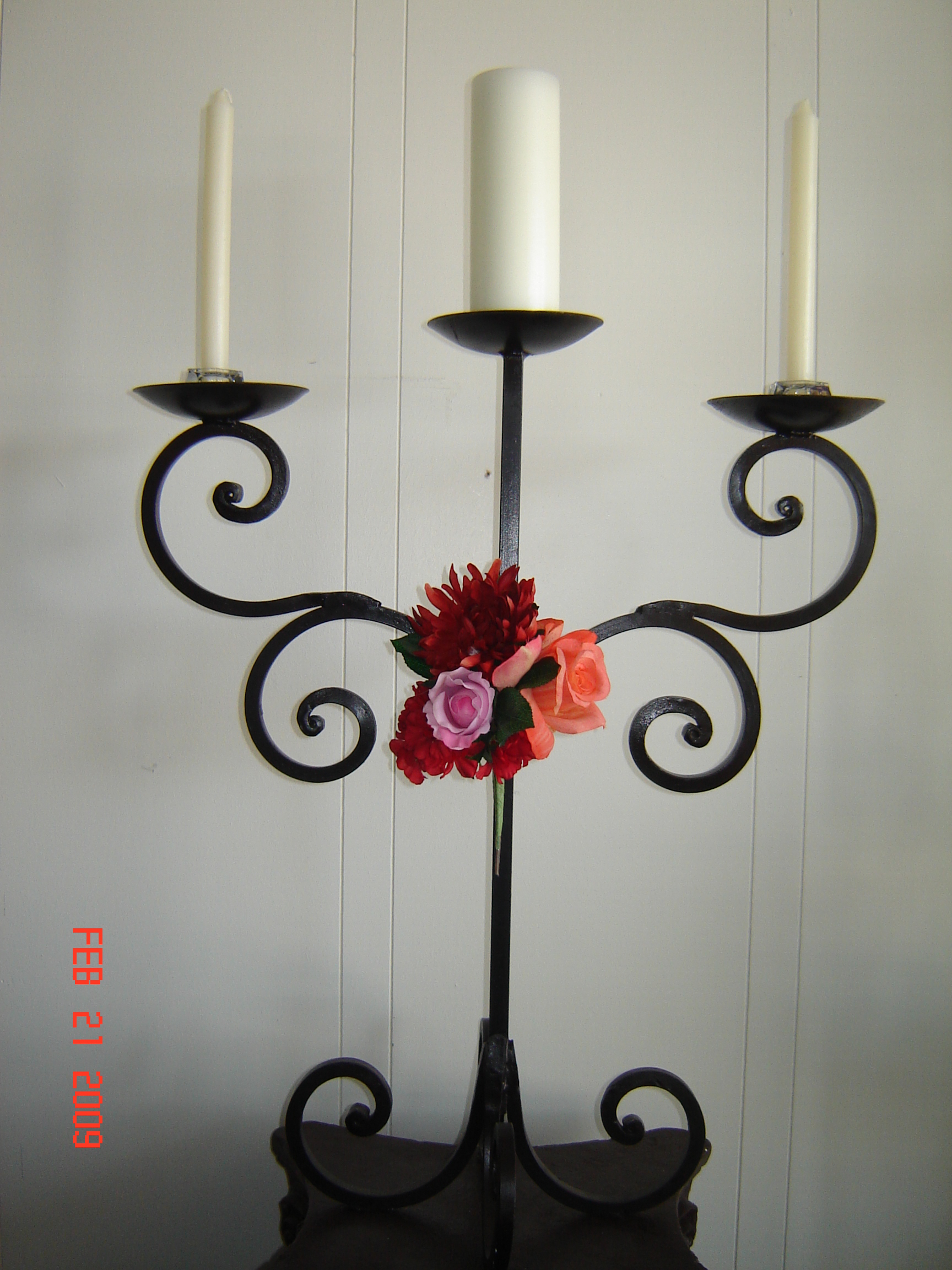 Simply Elegant Weddings Wrought Iron Candelabra Rentals Unity Stands