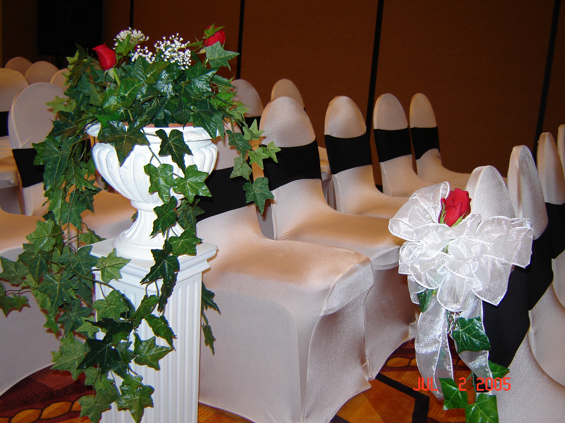 Simply Elegant Weddings Chair Cover Rentals, Spandex, Scuba